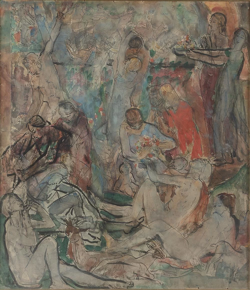 Ethel Walker - 117, Studio per 'Le quattro stagioni'